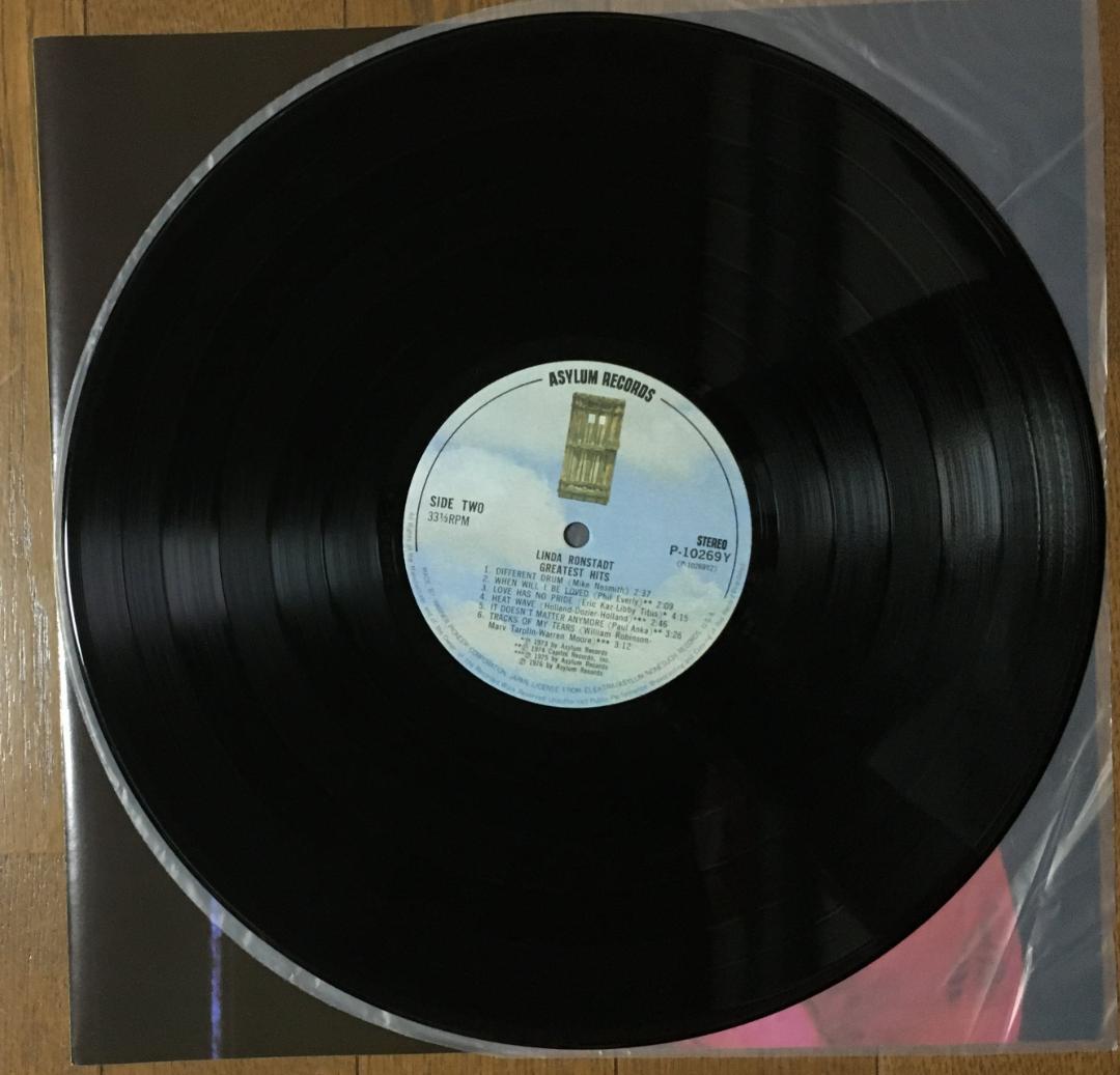 Linda Ronstadt Greatest Hits Vinyl LP Japan P-10269Y w/ Obi