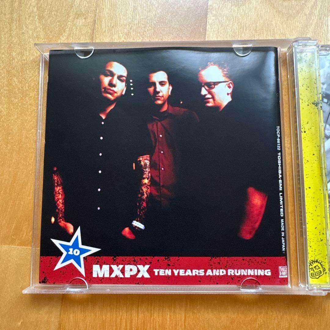 MxPx Ten Years And Running Japan Edit CD 2002 Japan Press with Bonus Video