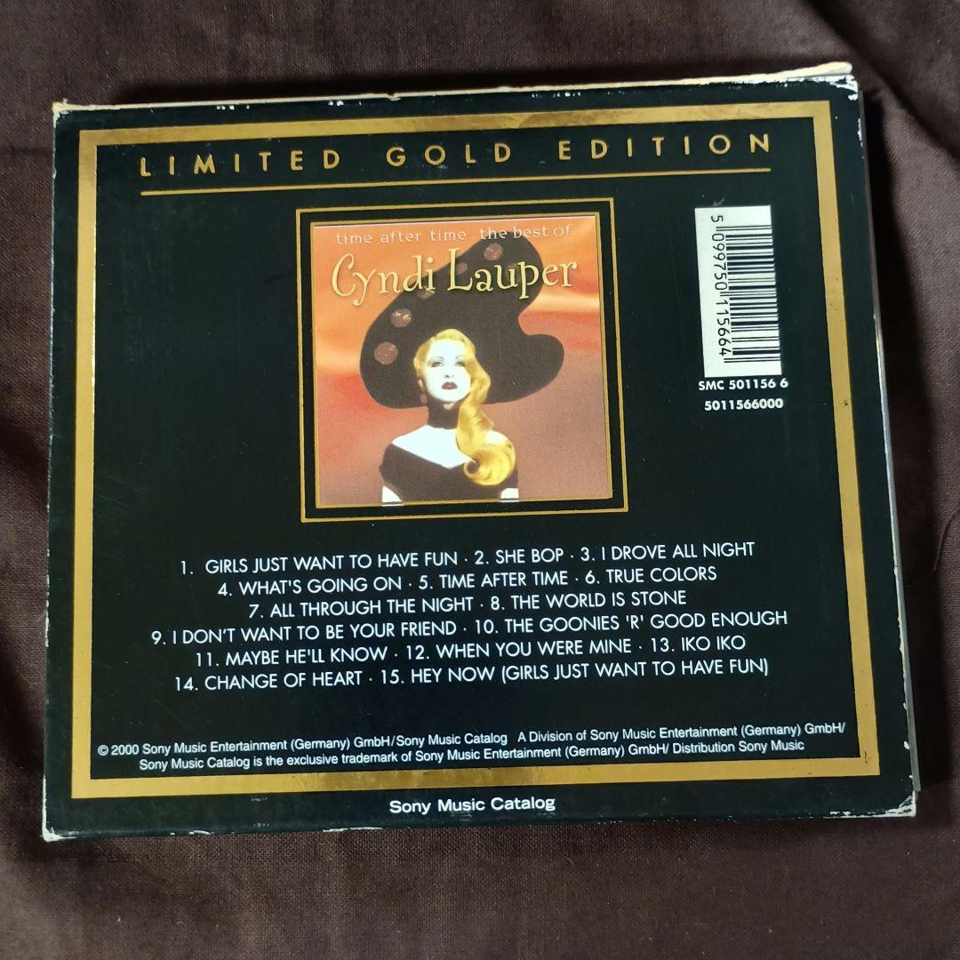 Cyndi Lauper Time After Time The Best Of CD Limited Gold Edition 2000 Press
