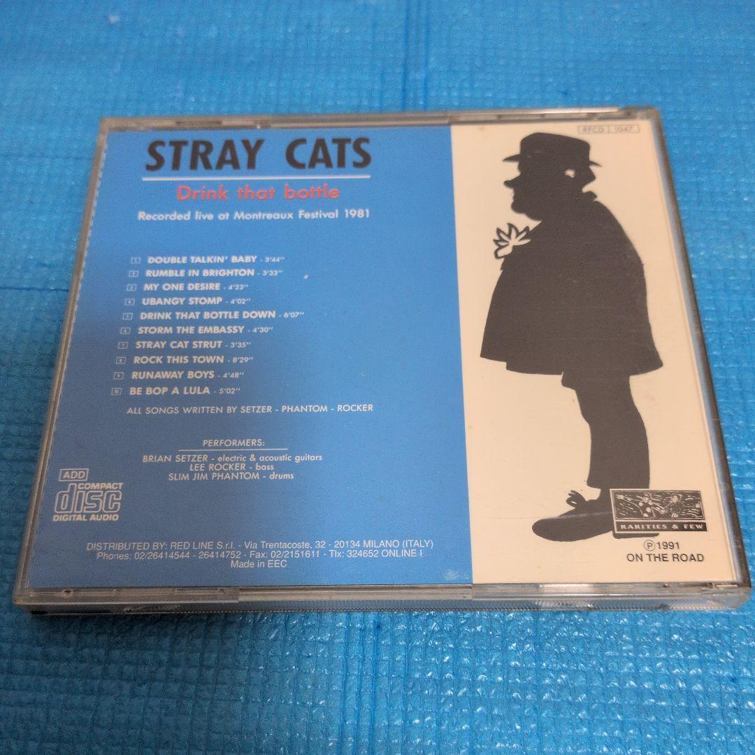 Stray Cats - Drink That Bottle CD Live at Montreaux 1981 Limited Edition