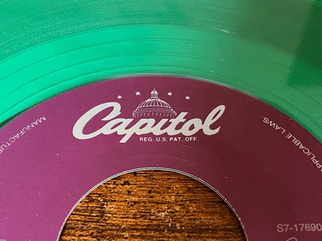The Beatles Can't Buy Me Love Green Vinyl 7" Single CEMA Jukebox 1993 USA