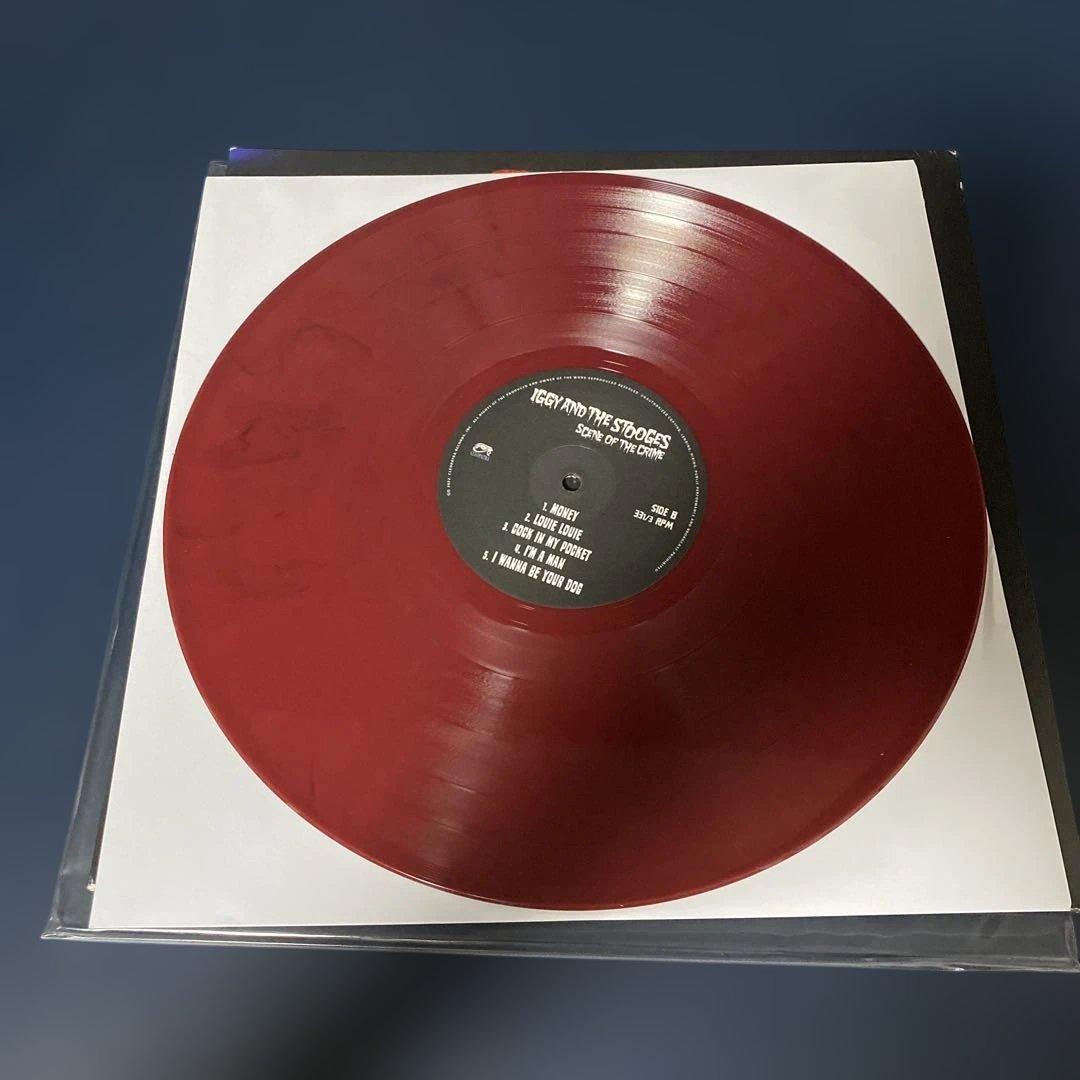 Iggy and The Stooges - Scene Of The Crime - Red Vinyl LP - Punk Rock
