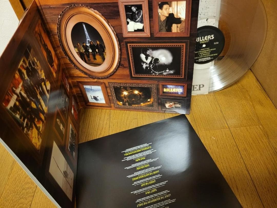 The Killers - Sawdust - 2x LP Clear Vinyl Record Rare Compilation