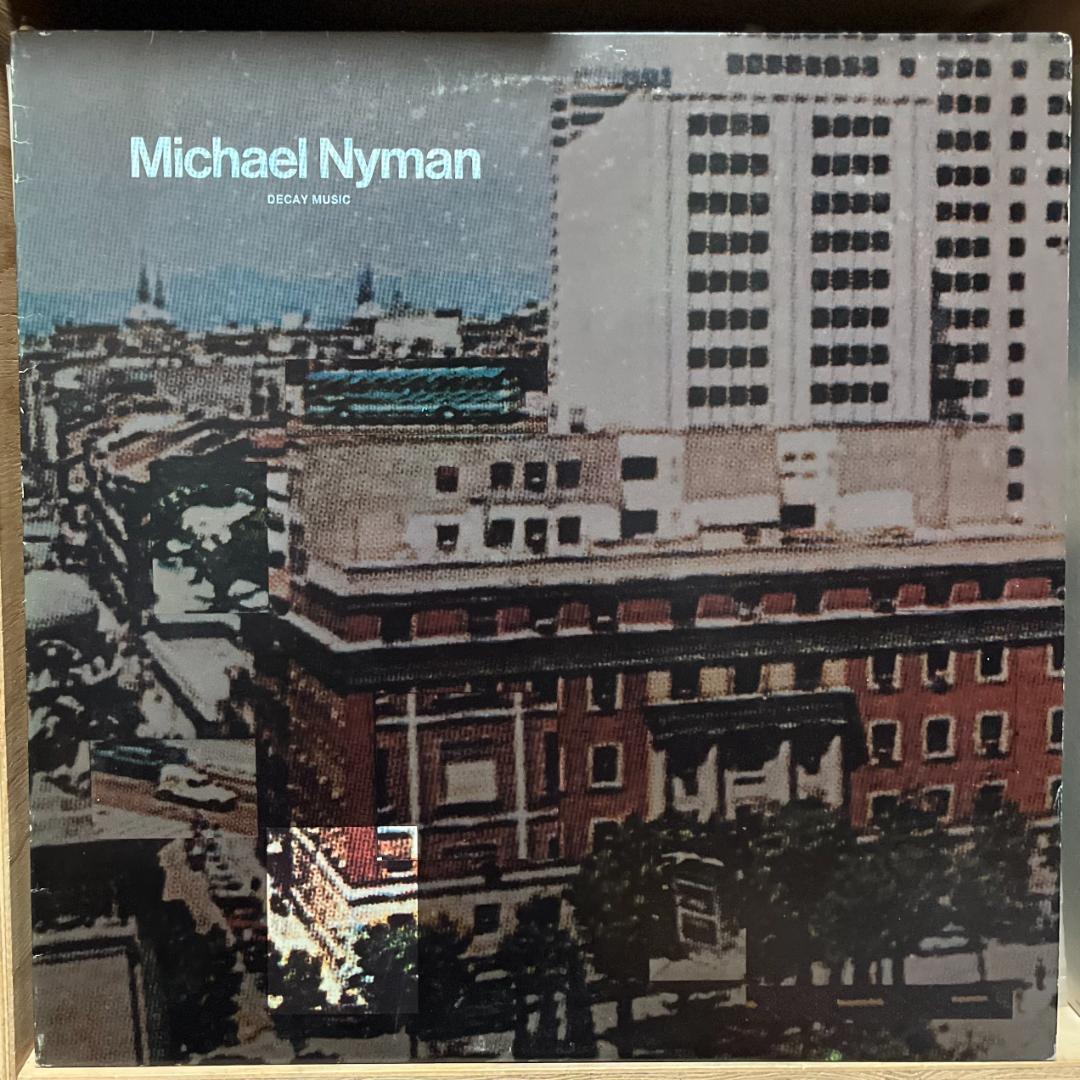 Michael Nyman - Decay Music Vinyl LP Japan Experimental Electronic Ambient