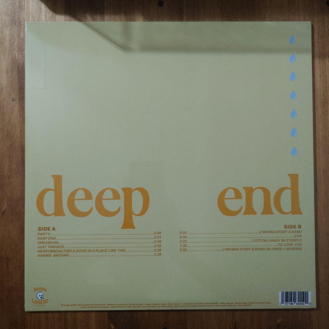 veronicavon Deep End Vinyl LP Baby Blue Color Record Alternative Dream Pop