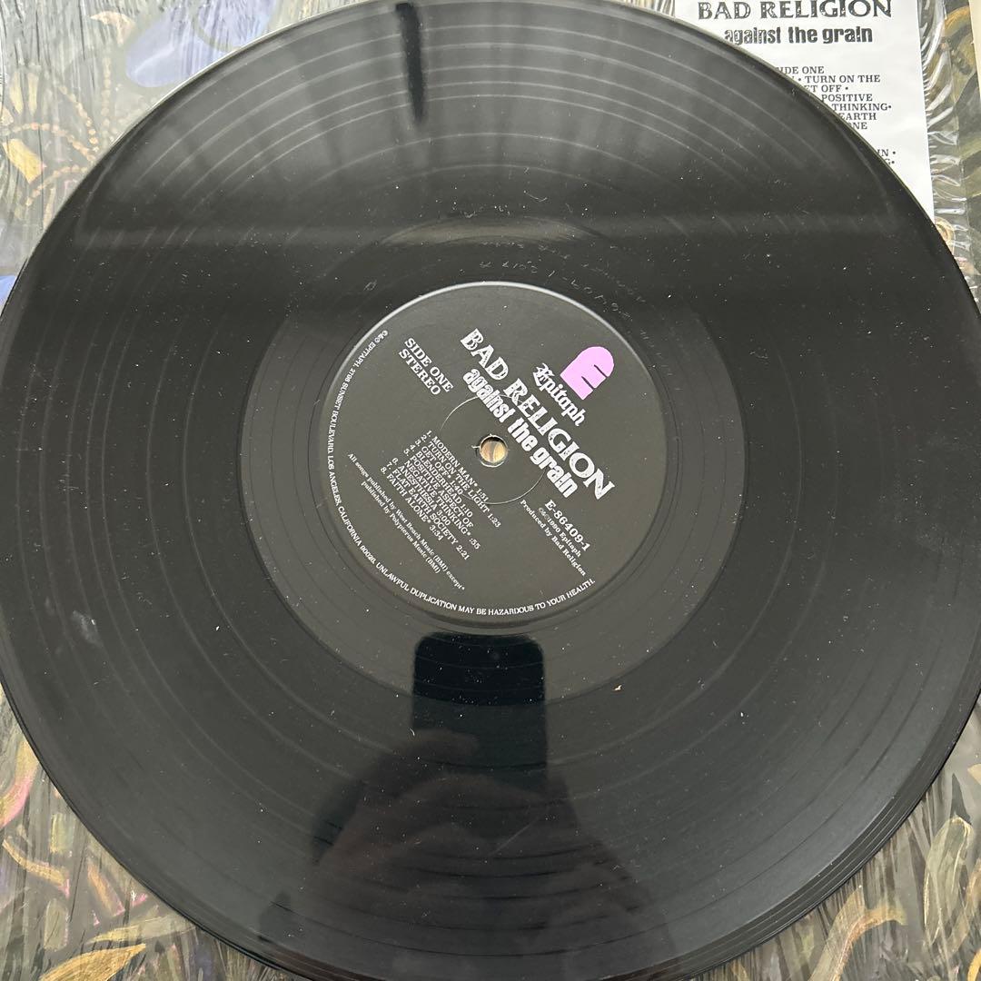 Bad Religion - Against The Grain Vinyl LP (1990) Epitaph Punk Rock Record