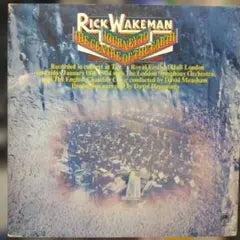 Rick Wakeman Journey To The Centre Of The Earth US Monarch Press LP 1974 Prog