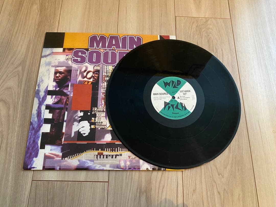 Main Source - Just Hangin' Out 12" Vinyl Hip Hop Classic WPL 1022