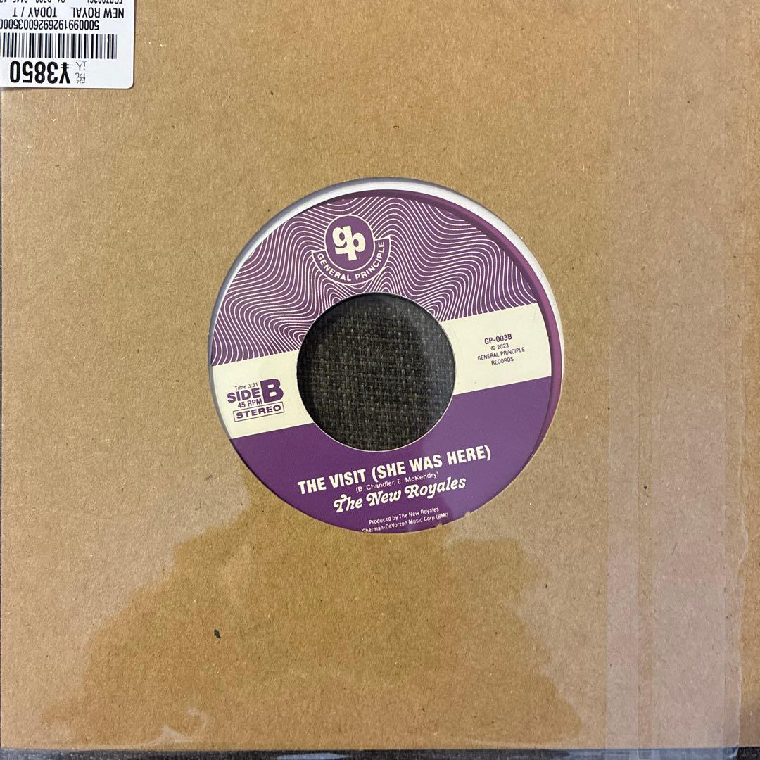 The Royales Today / The Visit 7" Vinyl Record General Principle