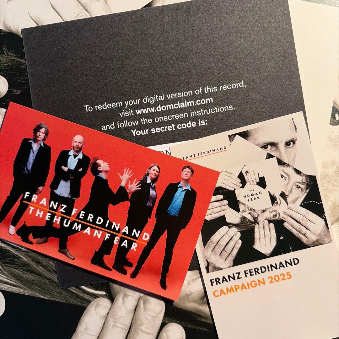 Franz Ferdinand - The Human Fear (2025) Japan Exclusive Vinyl LP + Obi Strip