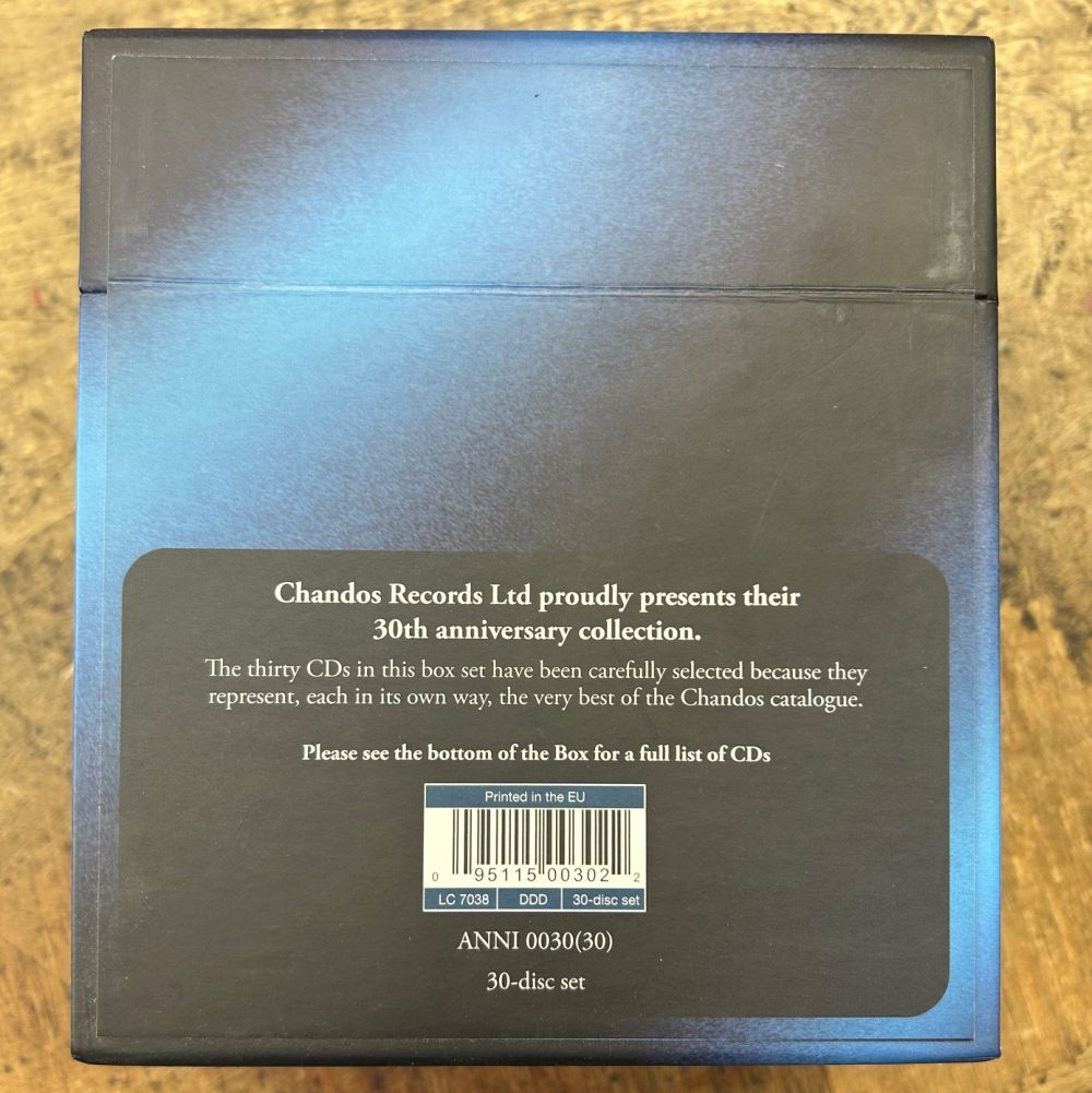 Milestones 30 Years Of Chandos Limited Edition 30-CD Box Set EU Used | Japansoundstore