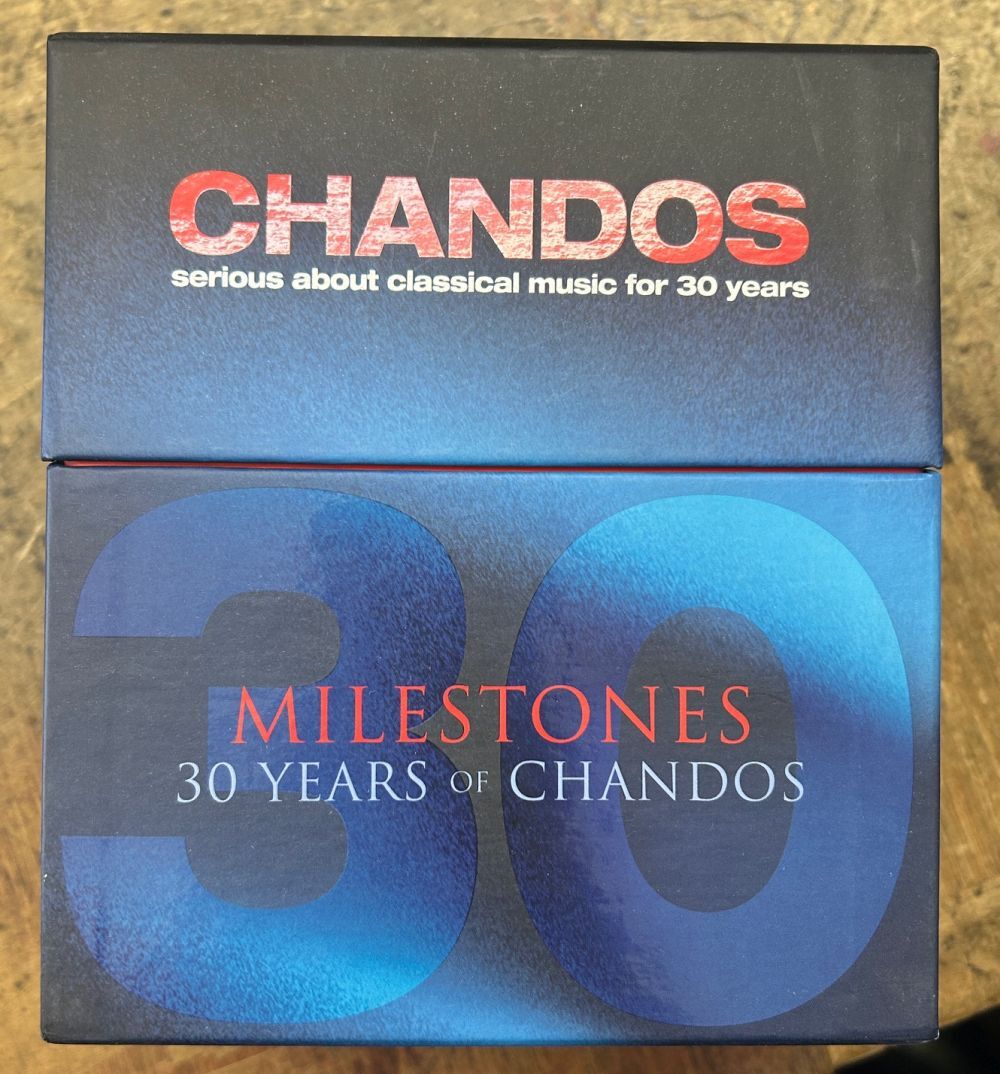 Milestones 30 Years Of Chandos Limited Edition 30-CD Box Set EU Used | Japansoundstore