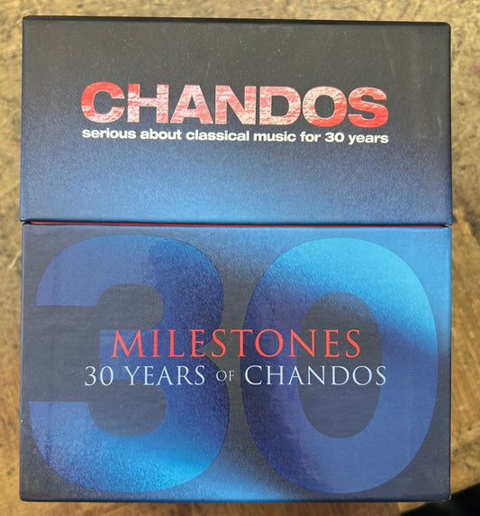 Milestones 30 Years Of Chandos Limited Edition 30-CD Box Set EU Used | Japansoundstore