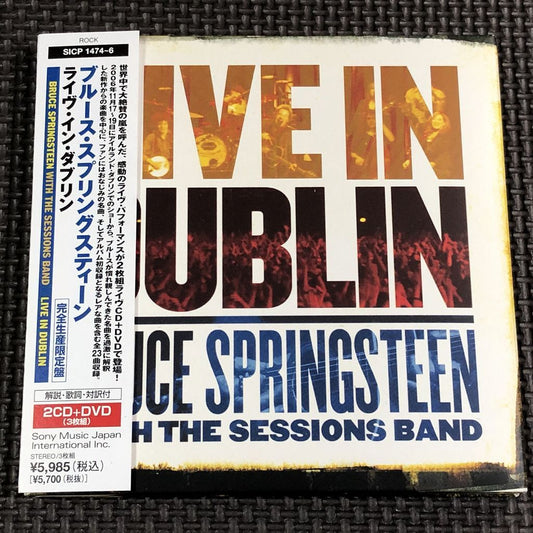 Bruce Springsteen Live Dublin CD Set 3 Discs Near Mint Bruce with Sessions Band | Japansoundstore