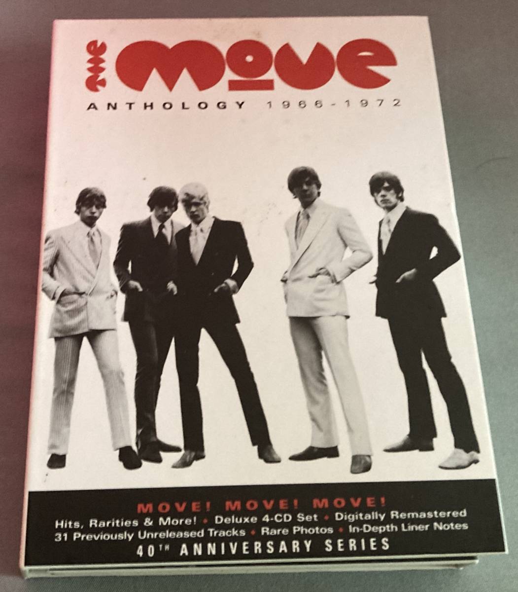The Move Anthology 1966-1972 4CD Import Limited Edition Used | Japansoundstore