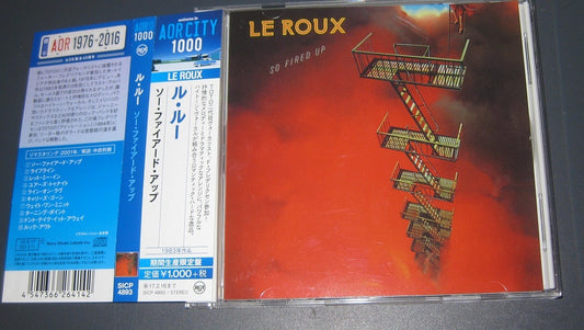 Le Roux So Fired Up CD 2016 Fergie Frederiksen TOTO Participation, Obi Used | Japansoundstore