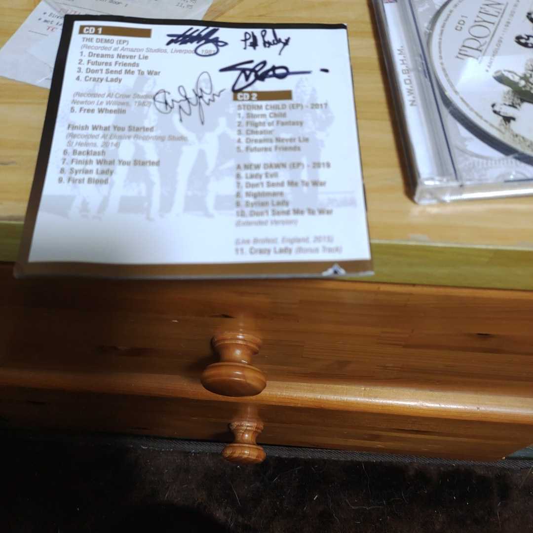 Limited Autographed 2CD Troyen Anthology 1981-2019 NWOBHM Iron Maiden | Japansoundstore