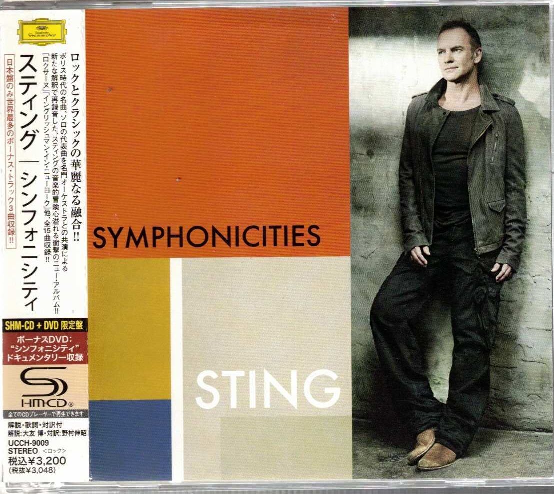 Sting Symphonicity CD+DVD Limited Edition SHM-CD | Japansoundstore