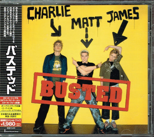 Busted The Hindu Times Japanese CD 2002 Band Japan Used | Japansoundstore