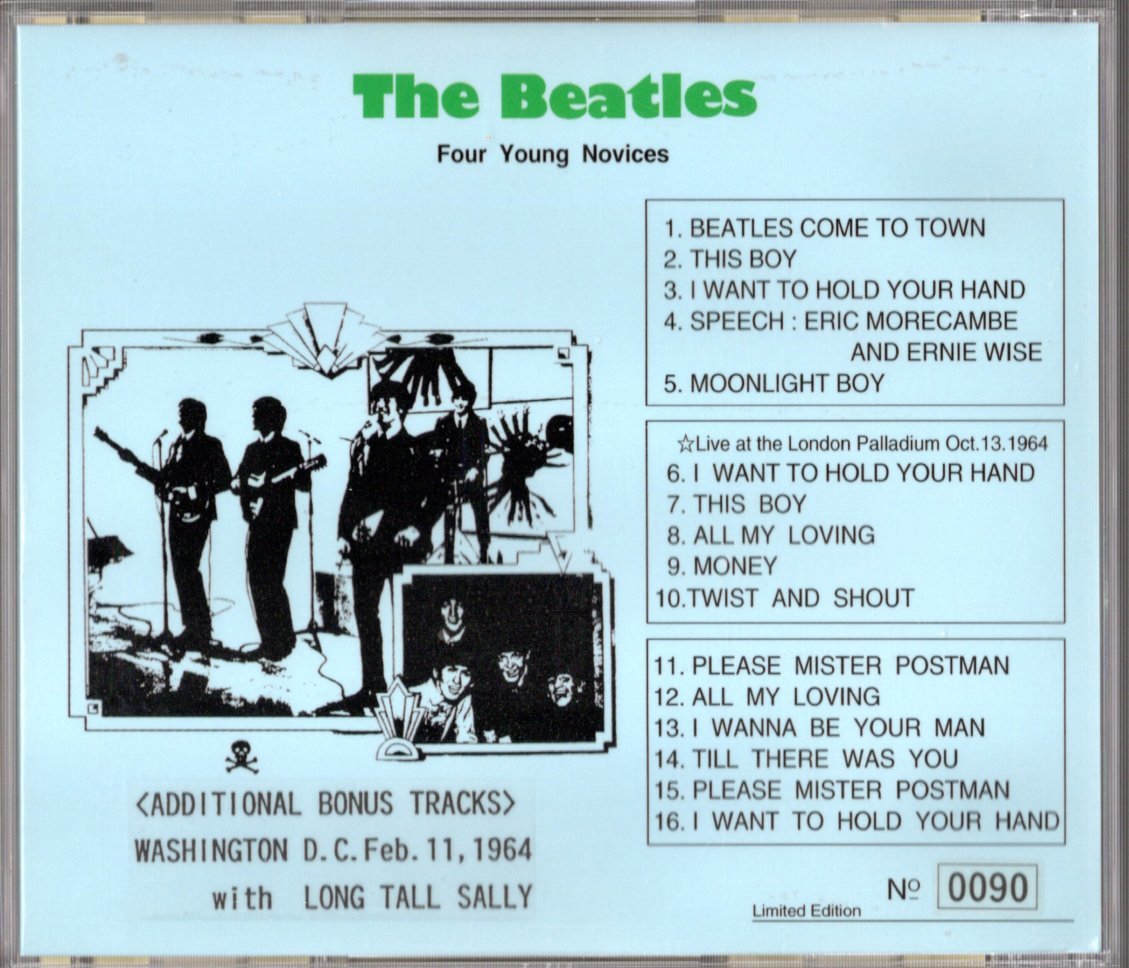 Beatles CD Rock 'N' Roll Limited NO 1997 Japan A.B.C Manchester 1964 Used | Japansoundstore