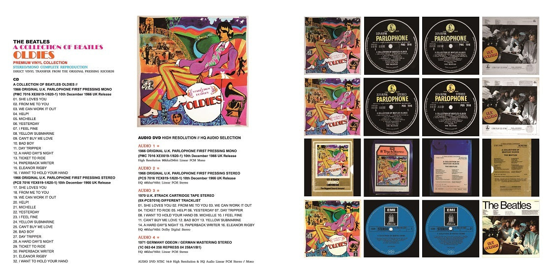 The Beatles Oldies Premium Vinyl Collection 100 Limited Edition CD DVD Set | Japansoundstore