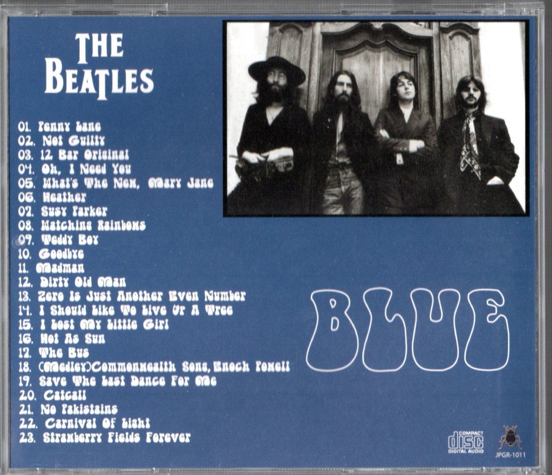 The Beatles Blue THE BEATLES 2CD & 1DVD Limited Edition in 2012 Used | Japansoundstore