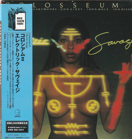 Coliseum II Electric Savage Limited 1st Edition Used CD Japan Bonus Track | Japansoundstore