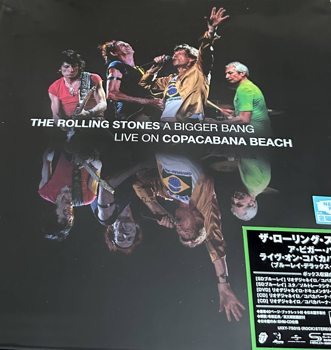The Rolling Stones A Bigger Bang Live on Copacabana Blu-ray DVD 2CD Limited Ed | Japansoundstore