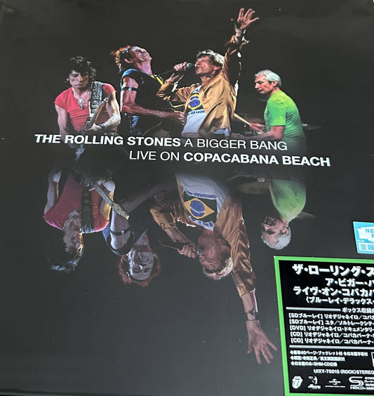 The Rolling Stones A Bigger Bang Live on Copacabana Blu-ray DVD 2CD Limited Ed | Japansoundstore