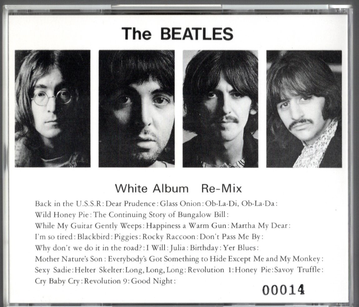 The Beatles White Album Re-Mix 2CD Japan 1994 Limited NO Used | Japansoundstore