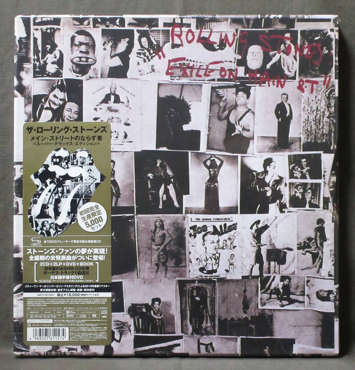 Rolling Stones Main Street Thugs Deluxe Box Set 2CD+2LP+DVD+Book,  Unopened | Japansoundstore