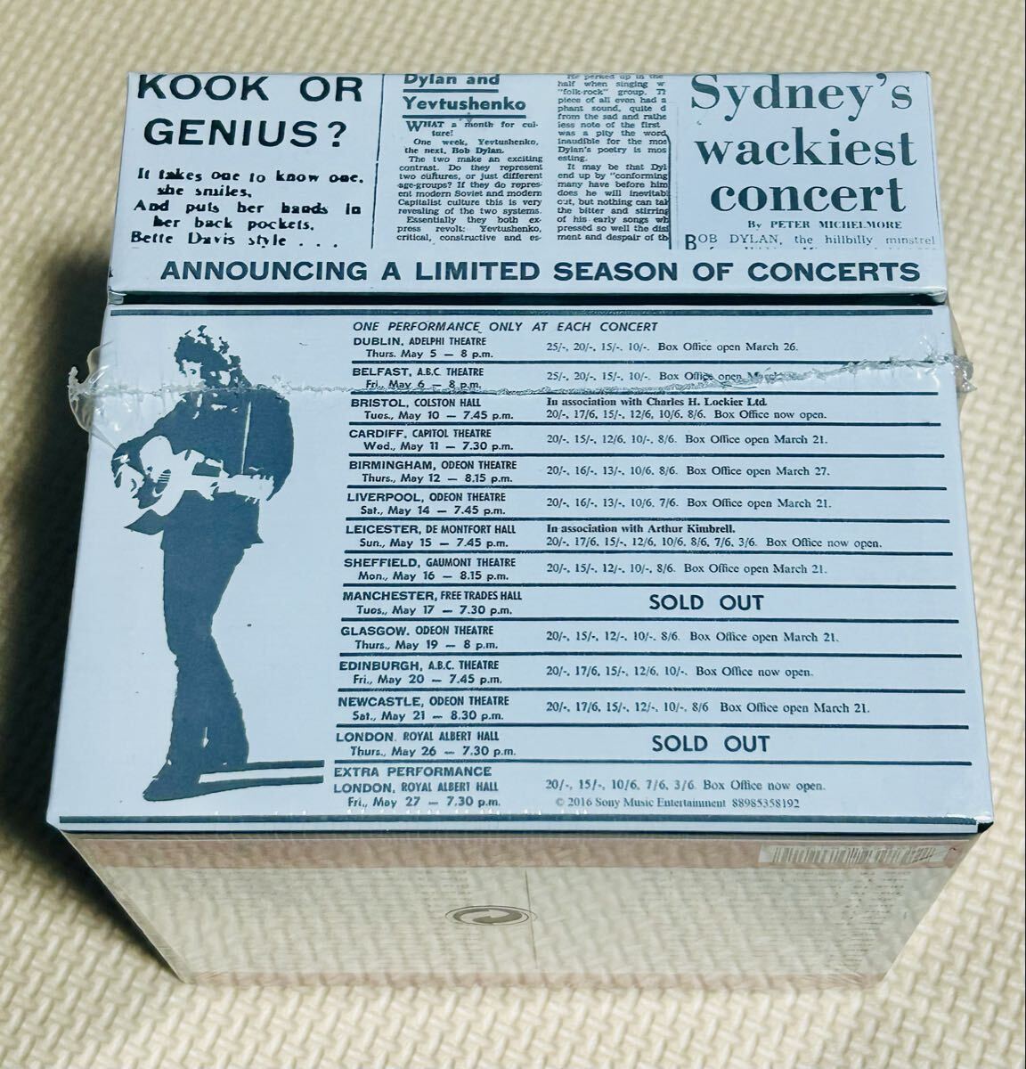 Bob Dylan 36 CD Box Set Unopened Limited Edition The 1966 Live Recordings, Used | Japansoundstore