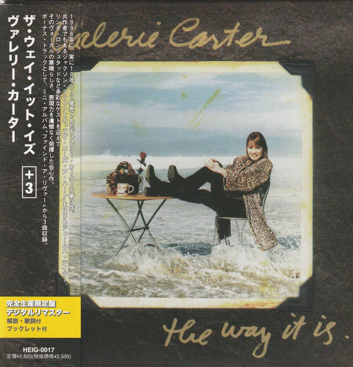 Valerie Carter THE WAY IT IS Limited Edition Used CD Japan Domestic Compact Disc | Japansoundstore