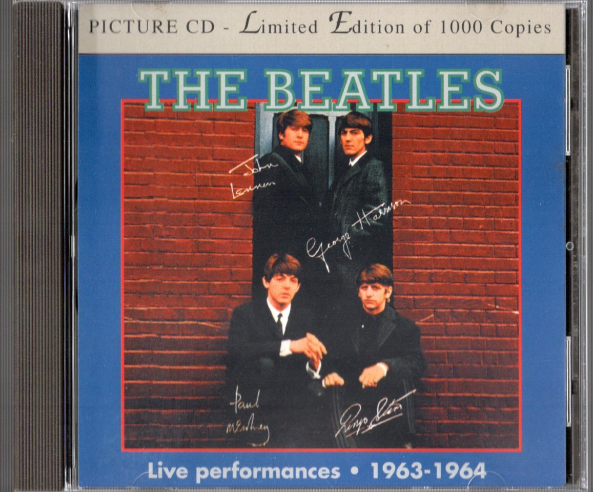 Beatles 4CD Live Performances 1962-64 Japan & Italy Vintage Used | Japansoundstore