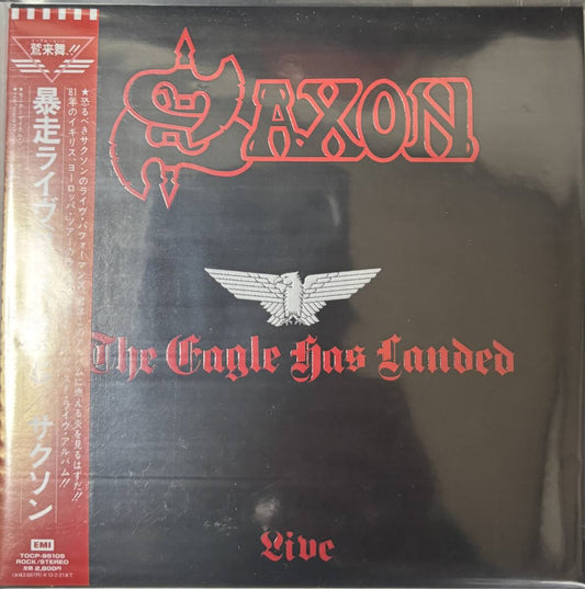 Saxon Eagle Has Landed Live SHM-CD Paper Jacket Used Rock Music | Japansoundstore