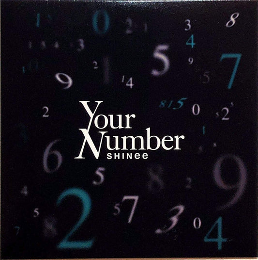 SHINee Your Number Venue Limited CD EMI Paper Jacket Used | Japansoundstore