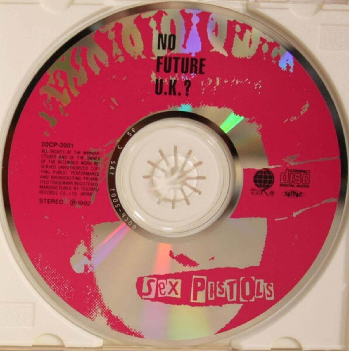 Sex Pistols 1992 CD Limited Edition UK Punk Rock 15 Tracks Used | Japansoundstore