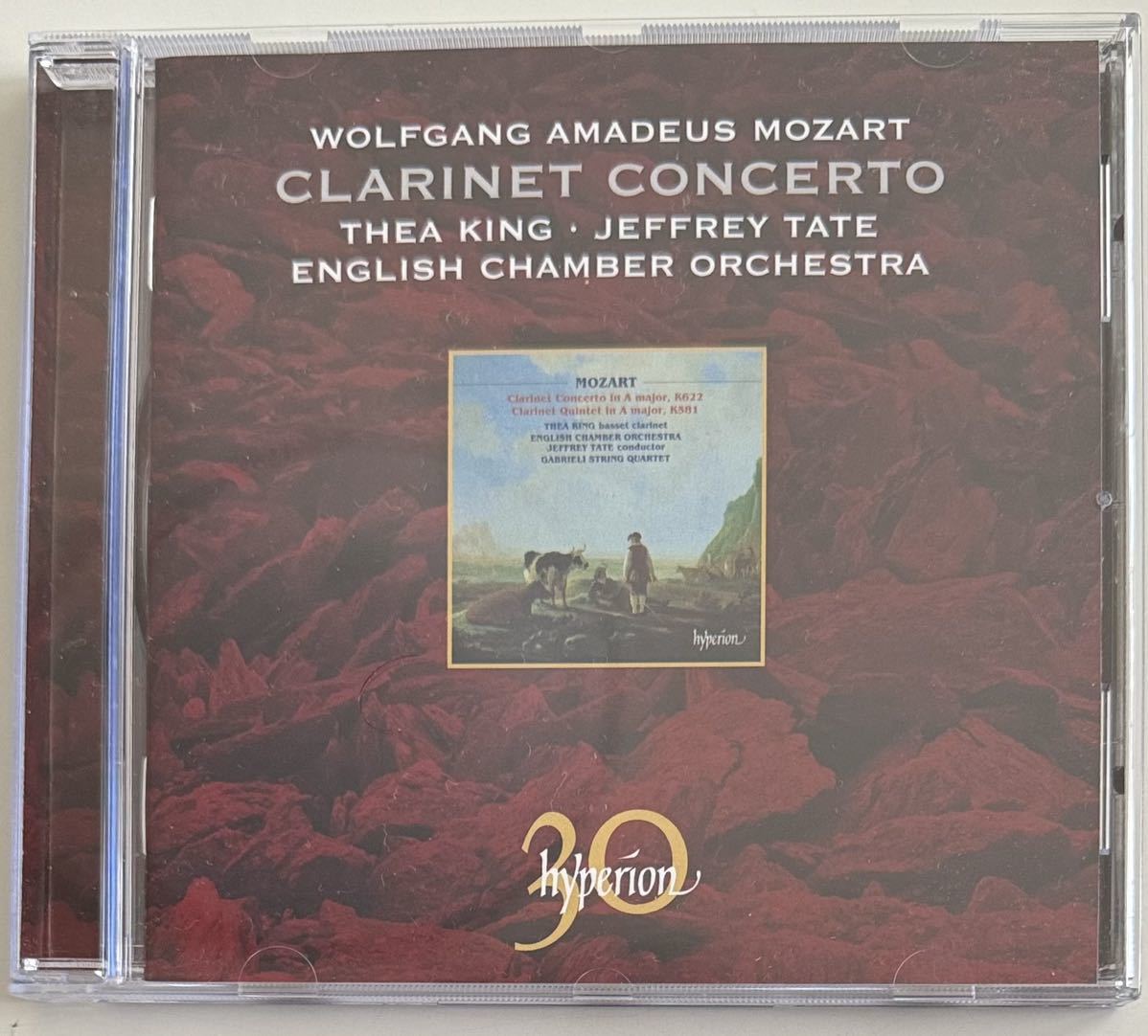 Mozart Clarinet Concerto & Quintet Shea King Jeffrey Tate English Chamber CD Use | Japansoundstore