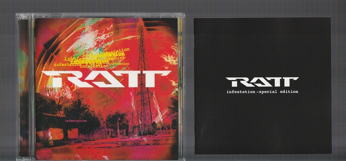 Limited Edition RATT INFESTATION RRCY-29224/5 CD+DVD with obi, Used | Japansoundstore