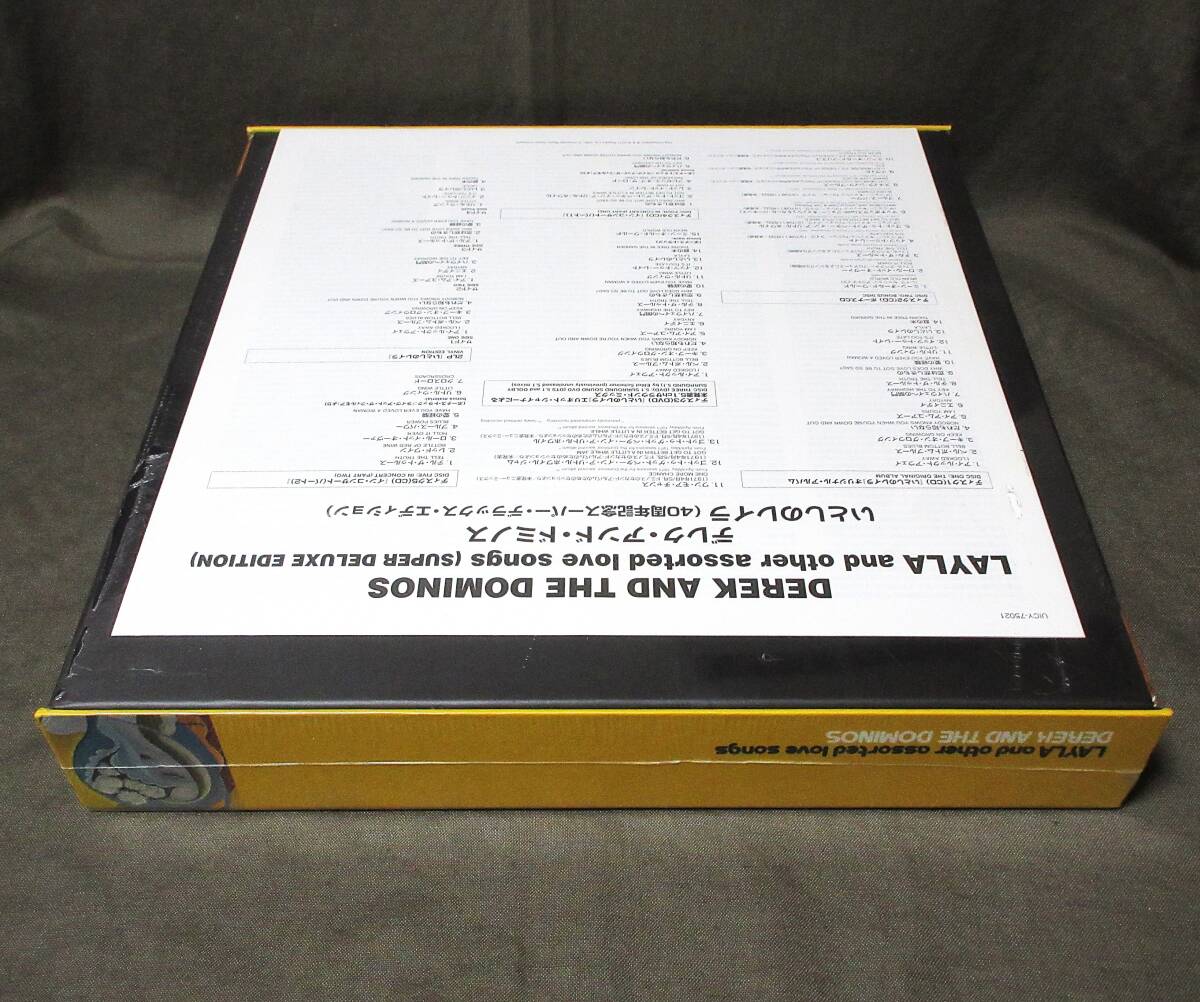 Derek & Dominos Layla Super Deluxe 40th Anniversary Box Set Unopened 4CD DVD LP | Japansoundstore