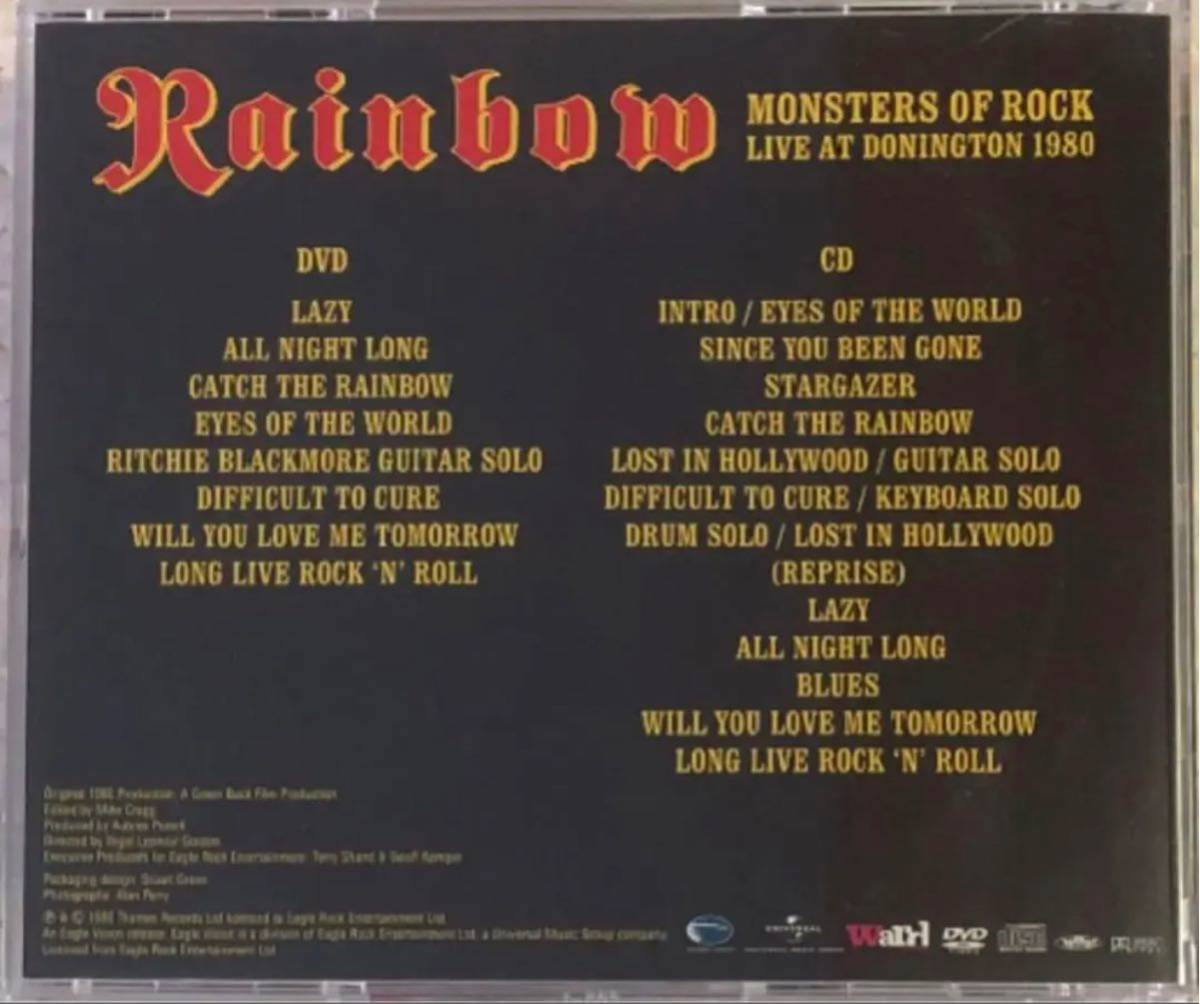 Rainbow Monsters Of Rock Donington 1980 2CD DVD Live Japan edition | Japansoundstore