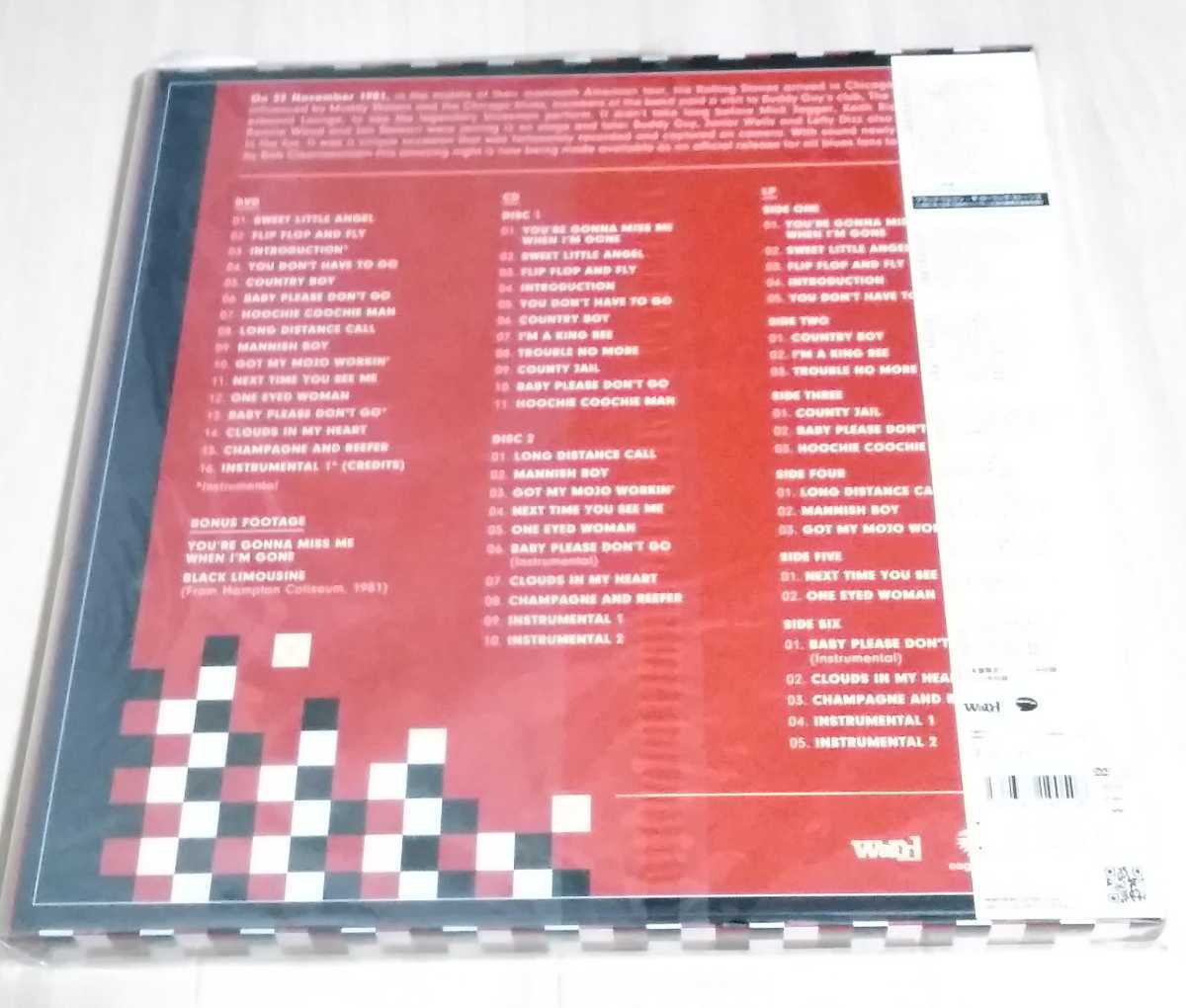 Rolling Stones Muddy Waters Chicago 1981 Limited Deluxe DVD+2CD+3LP Rare | Japansoundstore