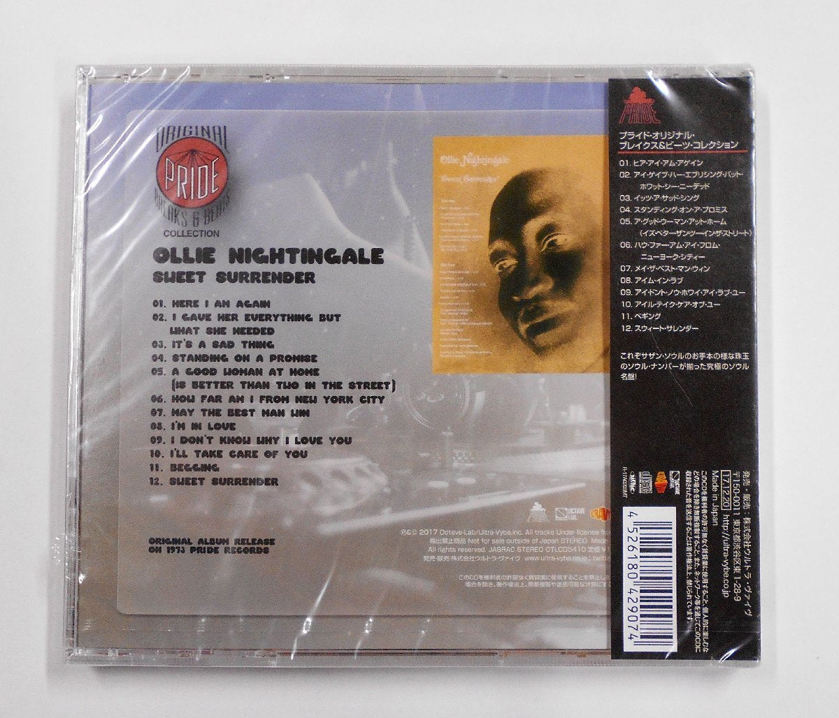 Ollie Nightingale Sweet Surrender Limited Edition CD Used | Japansoundstore