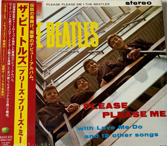 The Beatles Please Please Me CD Limited Edition Obi Paper Jacket  Used | Japansoundstore