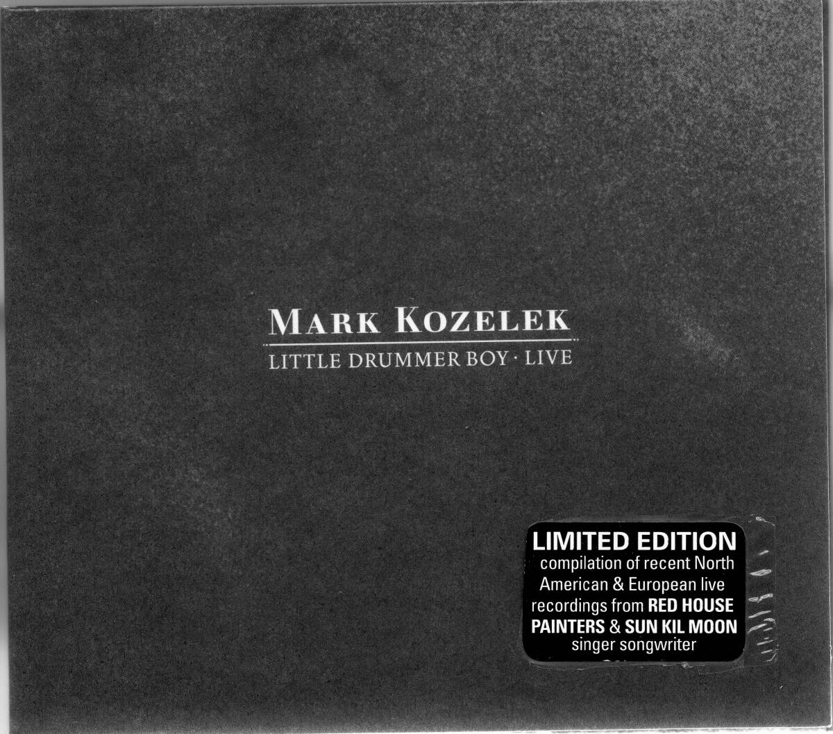 Mark Kozelek Little Drummer Boy Live 2CD Set Limited Digipak Used | Japansoundstore