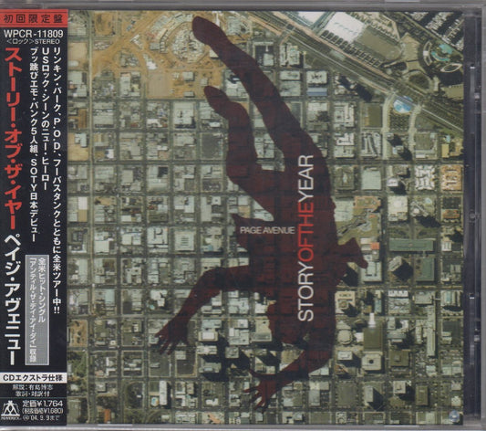 Story Of The Year Page Avenue Limited Edition Used CD WPCR-11809 | Japansoundstore