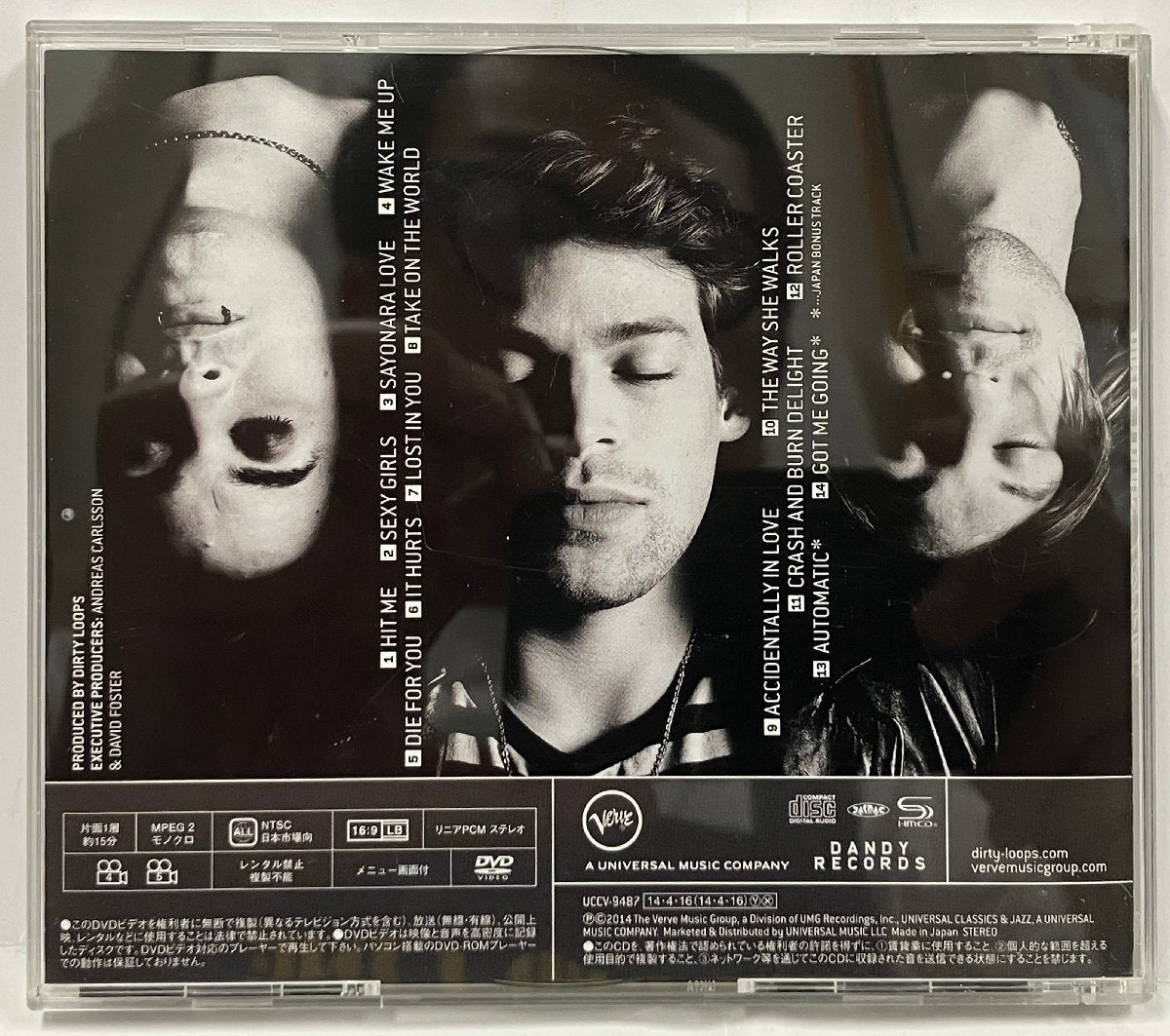 DIRTY LOOPS SAME Limited SHM-CD DVD Sticker Japan UCCV-9487 Used | Japansoundstore