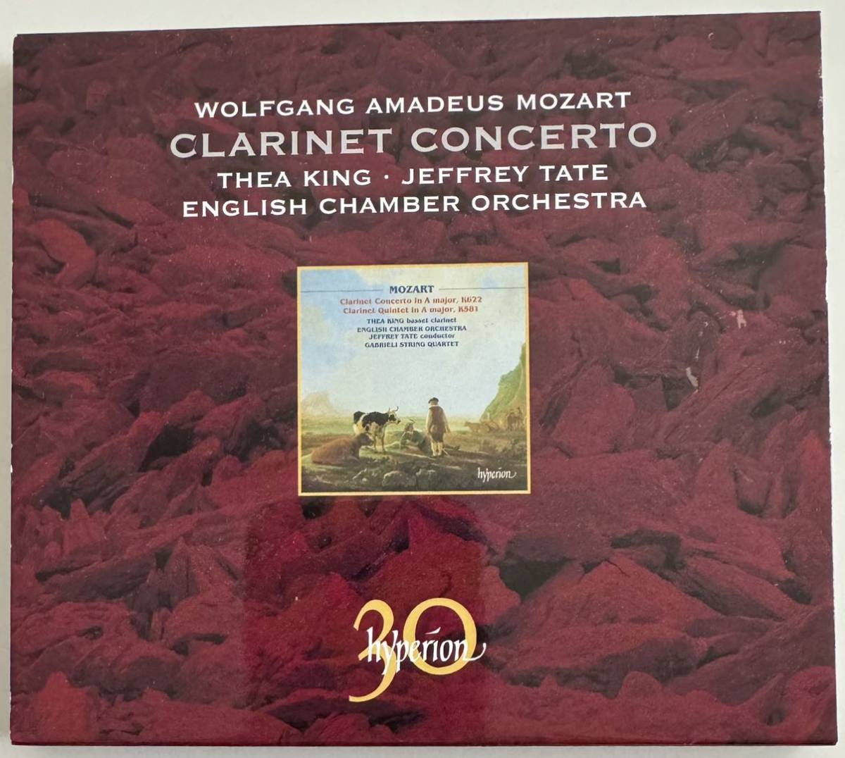 Mozart Clarinet Concerto & Quintet Shea King Jeffrey Tate English Chamber CD Use | Japansoundstore