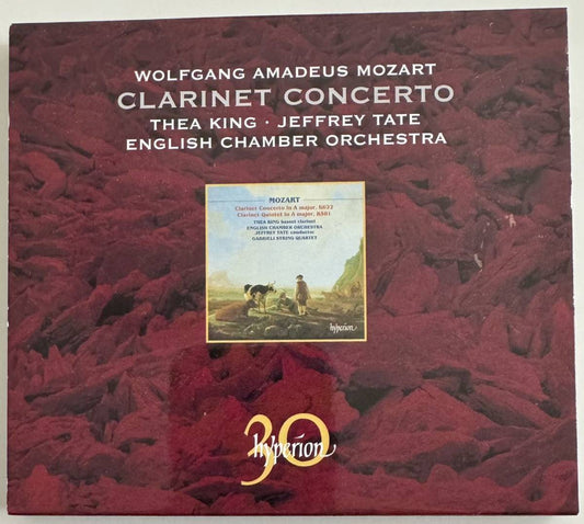 Mozart Clarinet Concerto & Quintet Shea King Jeffrey Tate English Chamber CD Use | Japansoundstore