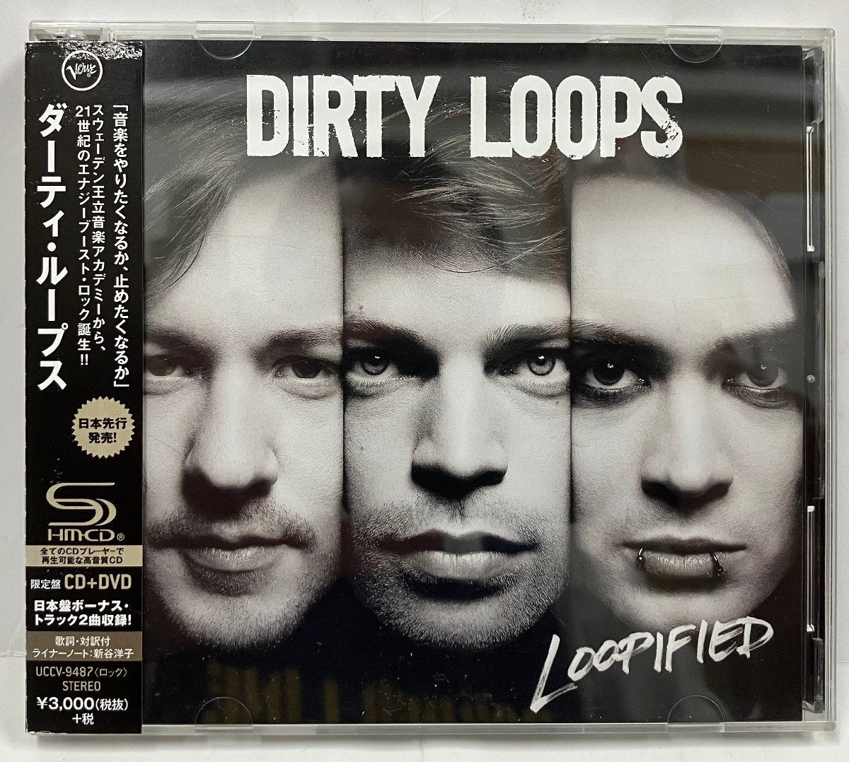 DIRTY LOOPS SAME Limited SHM-CD DVD Sticker Japan UCCV-9487 Used | Japansoundstore